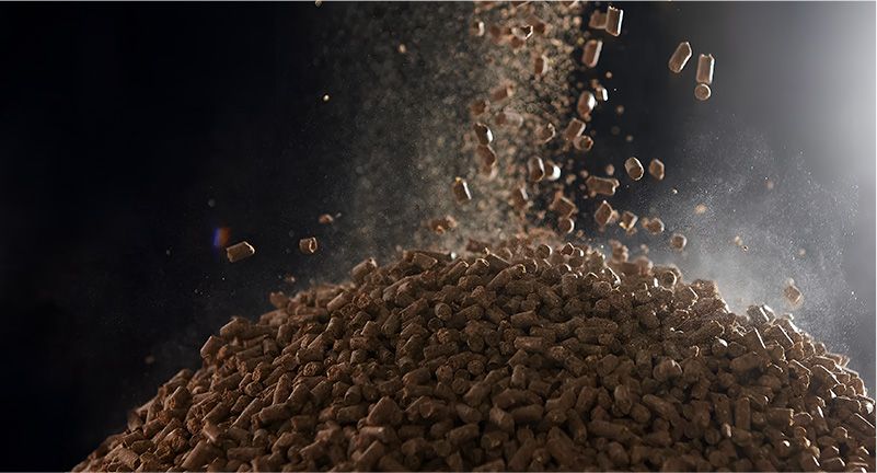 chicken feed pellet