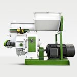 Peanut shell pellet mill machine for making biomass fuel pellets from peanut shells